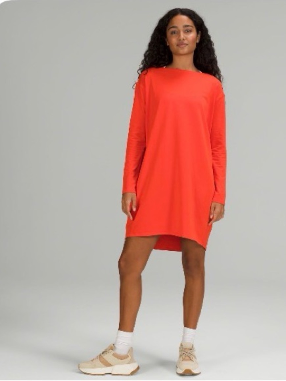 Back in Action Long Sleeve Dress